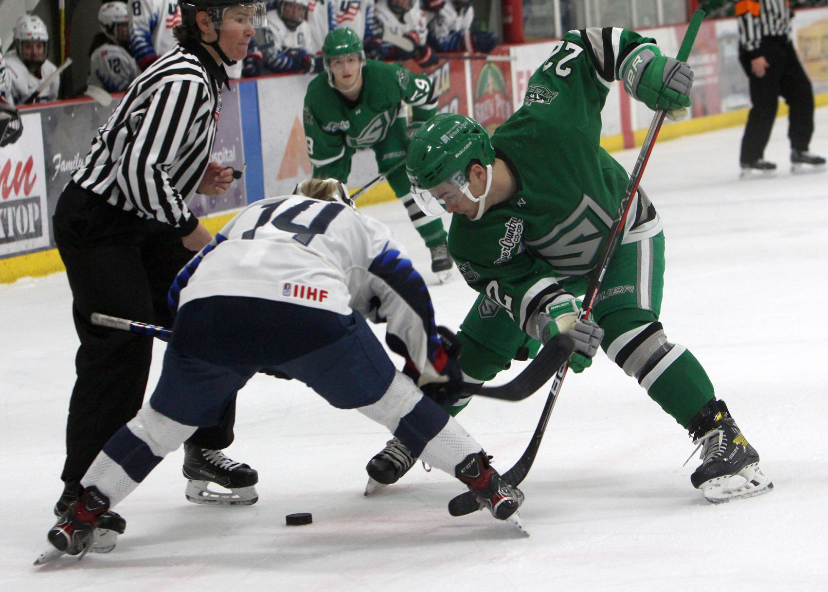 U.S. Women's Olympic National Team vs Chippewa Steel 12-6-21